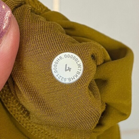 Lululemon Align Super High Rise Short 10" Gold Spice - Picture 5 of 5